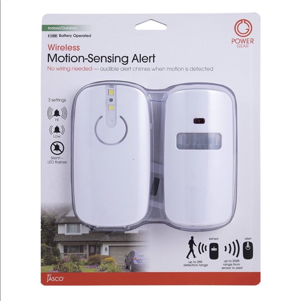 Power Gear Indoor Outdoor Motion-sensing Alert